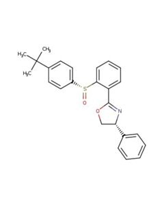 Astatech (R)-2-(2-((R)-(4-(TERT-BUTYL)PHENYL)SULFINYL)PHENYL)-4-PHENYL-4,5-DIHYDROOXAZOLE; 1G; Purity 95%; MDL-